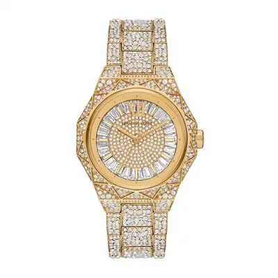 Golden Radiant Bracelet Timepiece