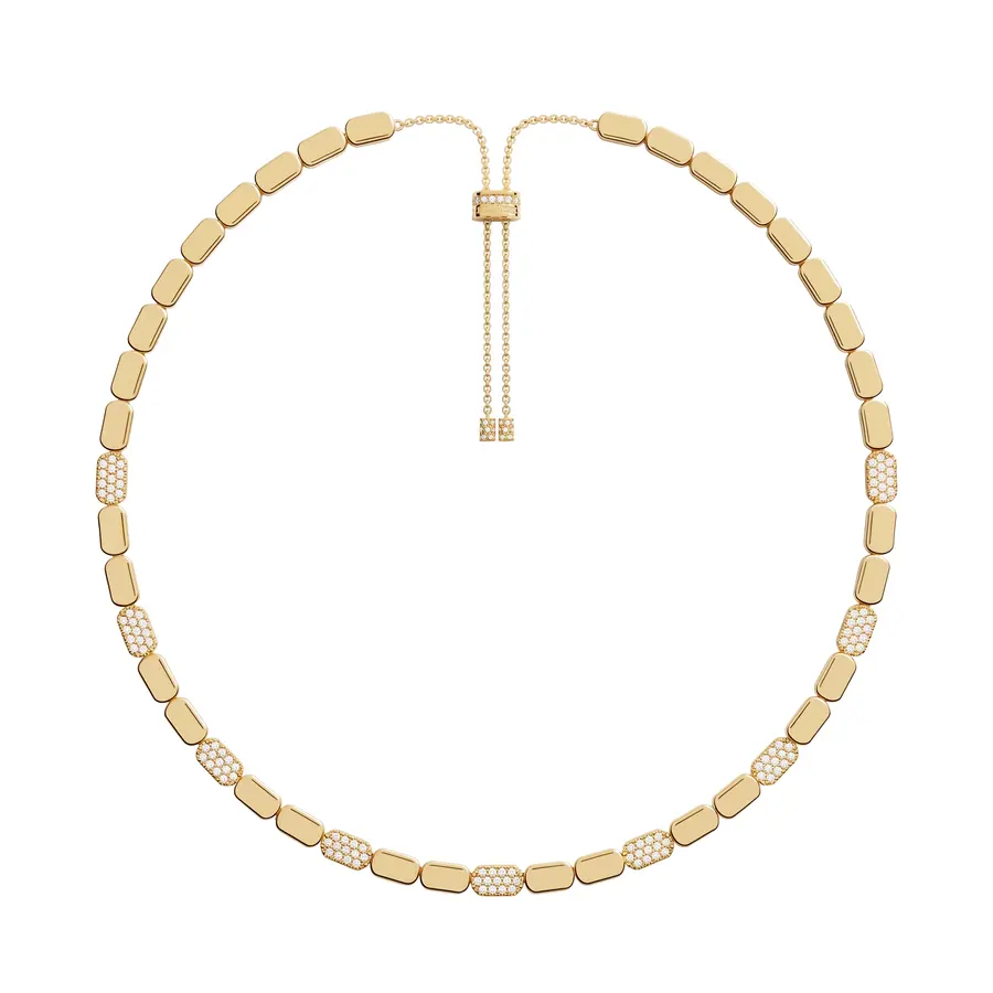 Crystal Glowing Chain Necklace