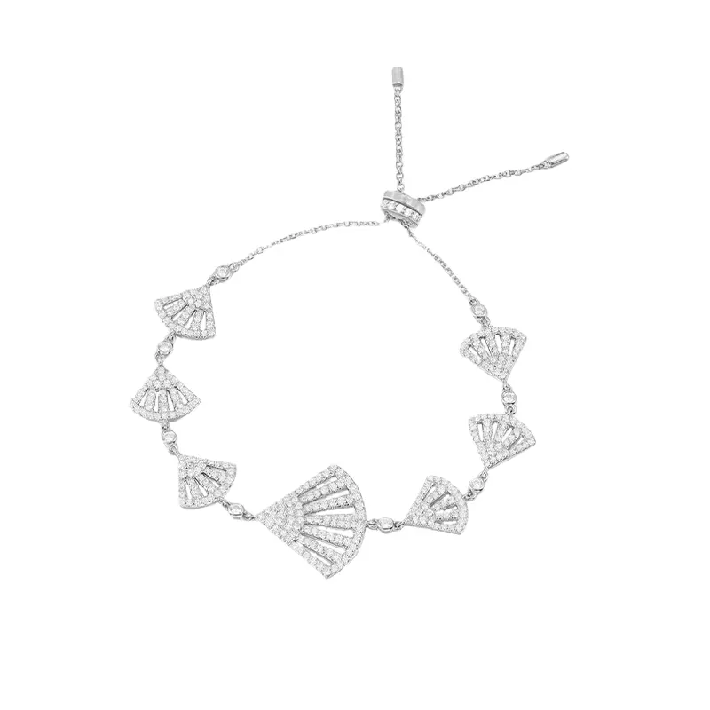 Crystal Graceful Bangle Bracelet