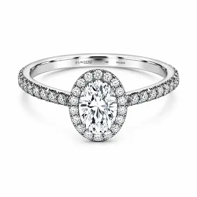 Riviera Oval Diamond Ring