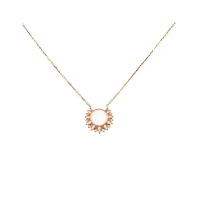 Diamond Radiant Charm Necklace