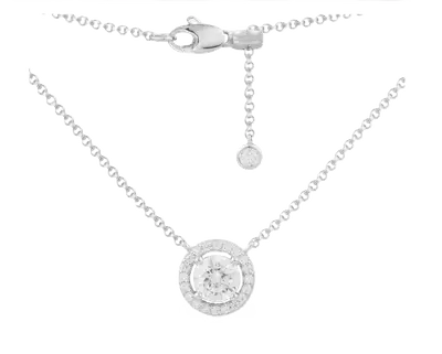 Crystal Delicate Heart Necklace