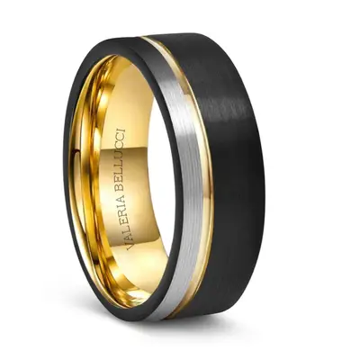Diamond Modern Band Ring