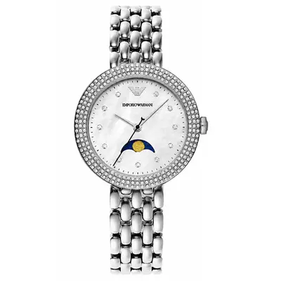 Silver Tailored Statement Timepiece