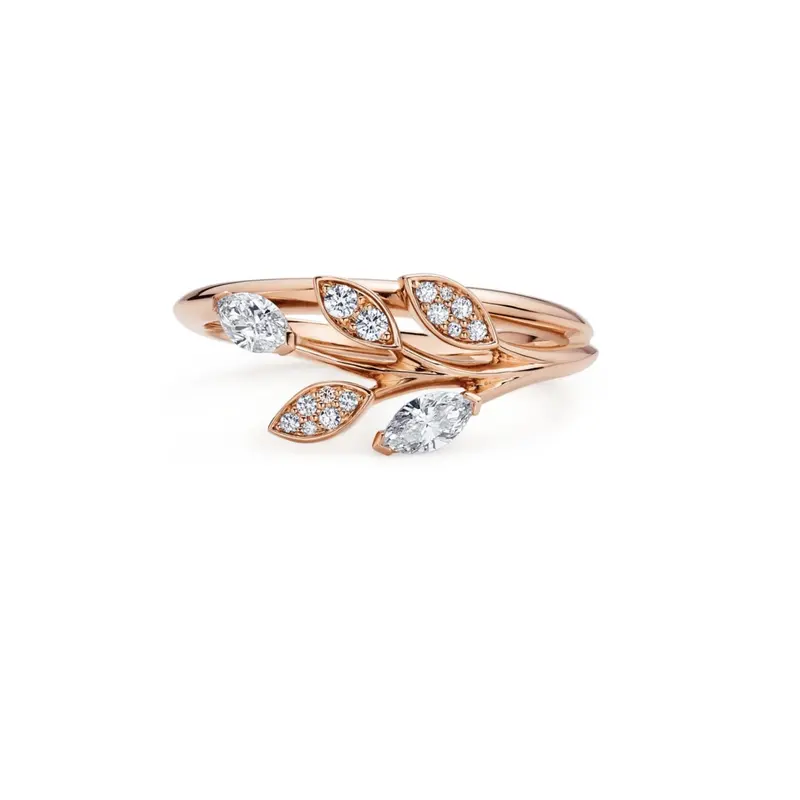 Diamond Signature Crown Ring