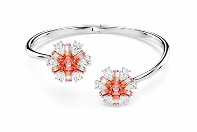 Tri Tone Graceful Tennis Bracelet