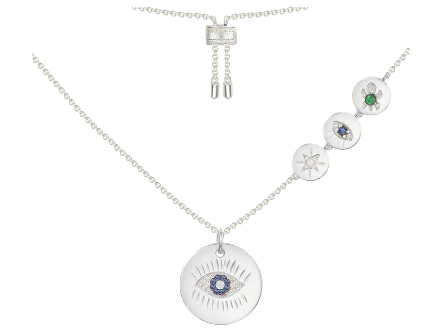 Crystal Chic Chain Necklace