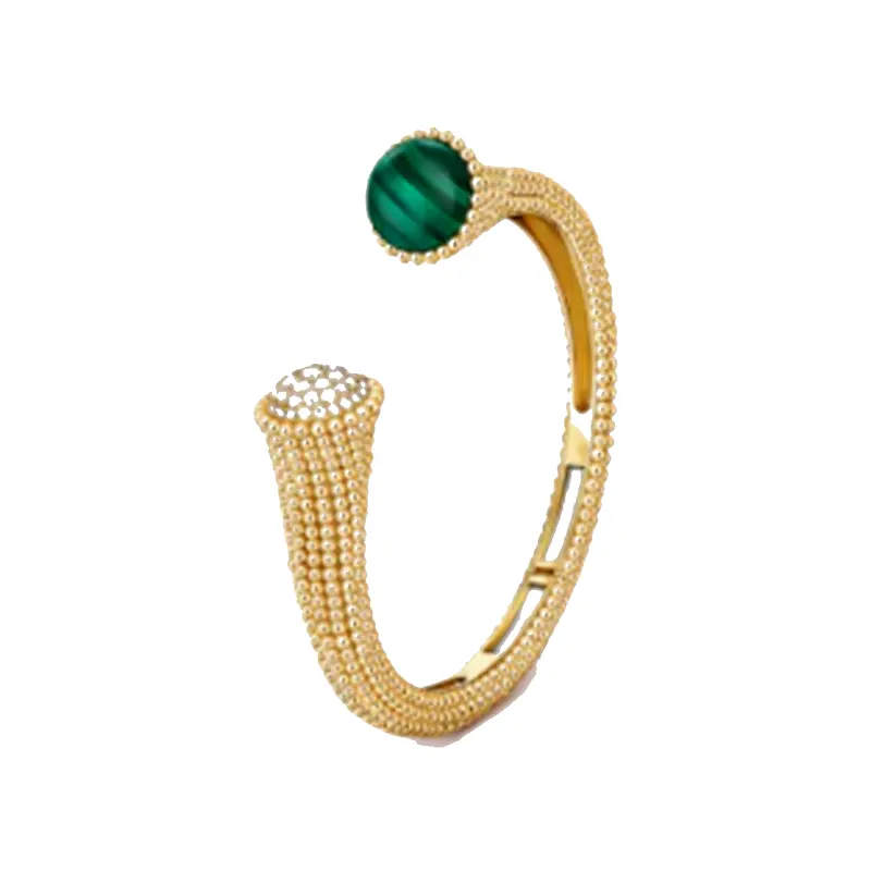 Verdant Eclipse Diamond Cuff