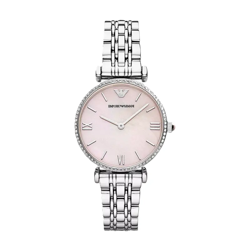 Opulent Polished Statement Timepiece