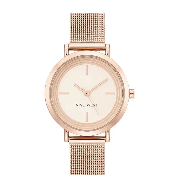 Rose Silken Polished Timepiece