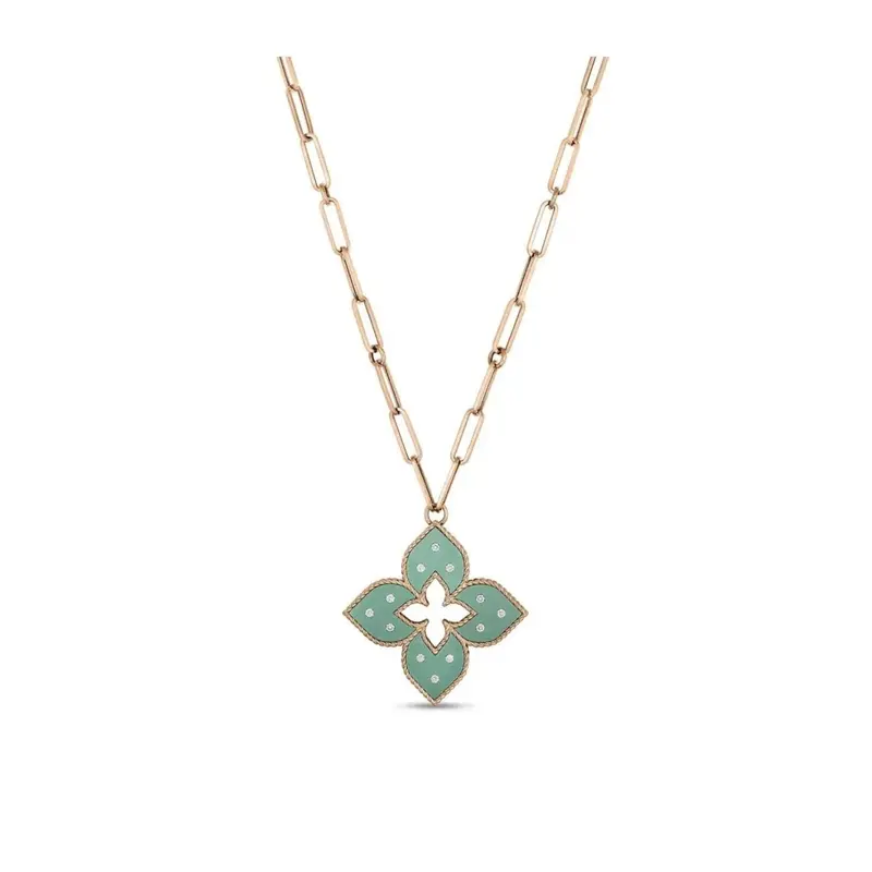 Black Prestige Drop Necklace