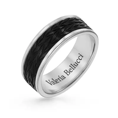 Pure Regal Stack Ring