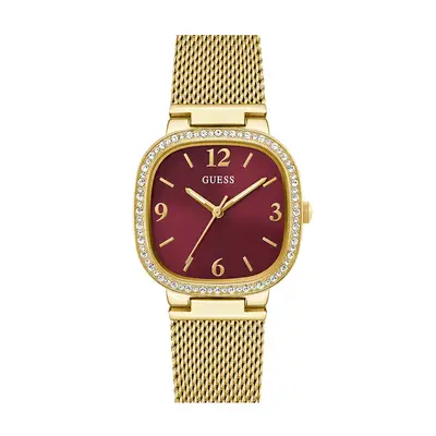 Sleek Velvet Statement Timepiece