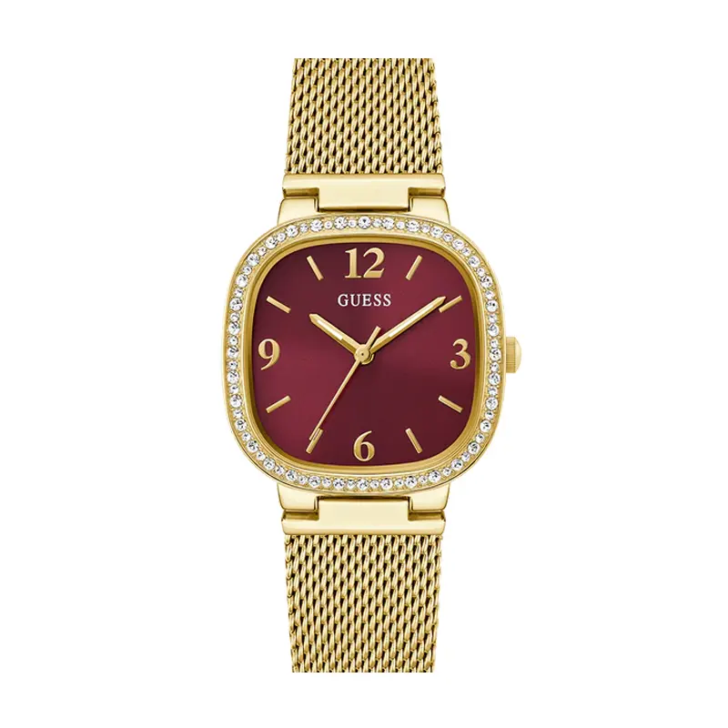 Sleek Velvet Statement Timepiece