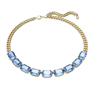 Crystal Polished Pendant Necklace