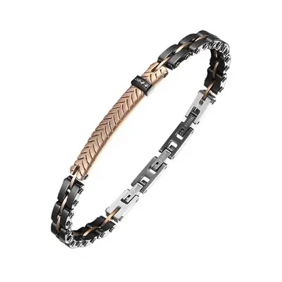 Polished Signature Tennis Bracelet