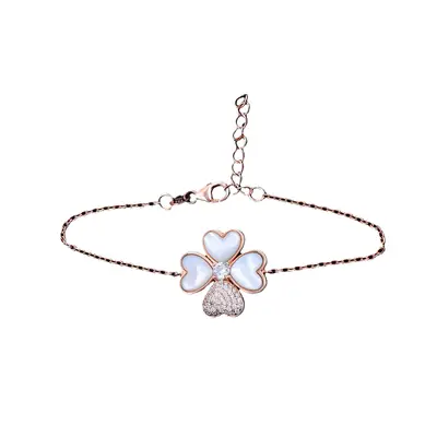 Diamond Sleek Charm Bracelet