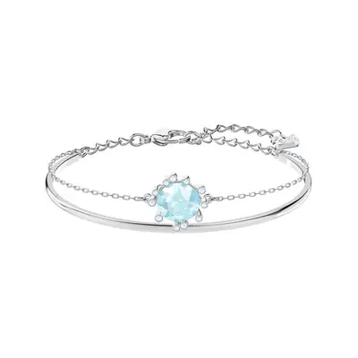 Crystal Refined Bangle Bracelet