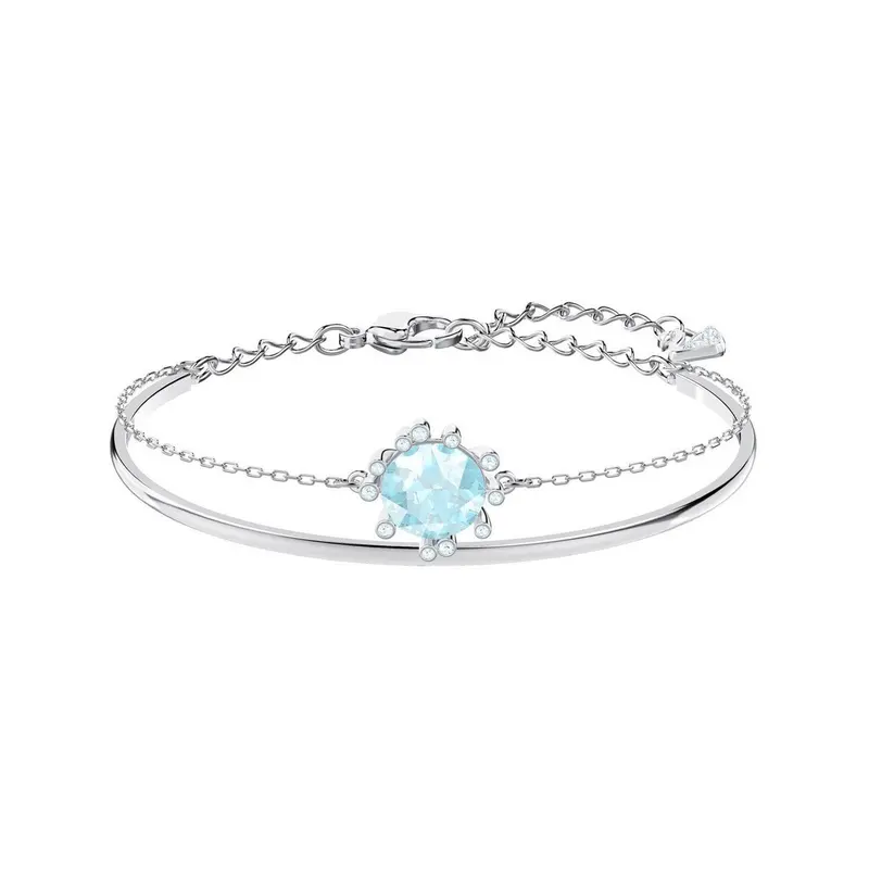 Crystal Refined Bangle Bracelet