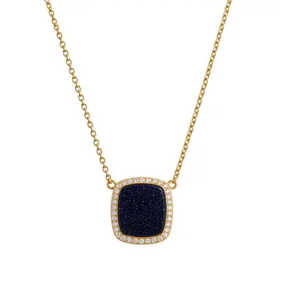 Regal Glowing Pendant Necklace