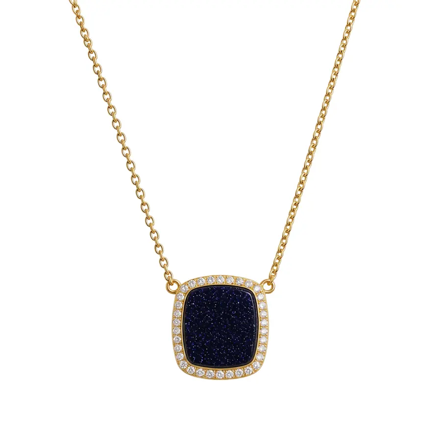 Regal Glowing Pendant Necklace