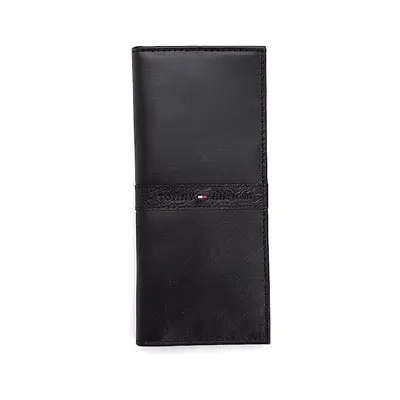 Black Polished Zip Wallet