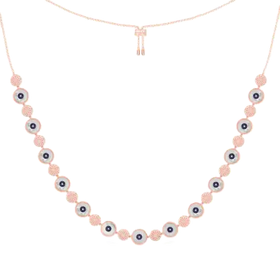 Crystal Signature Chain Necklace