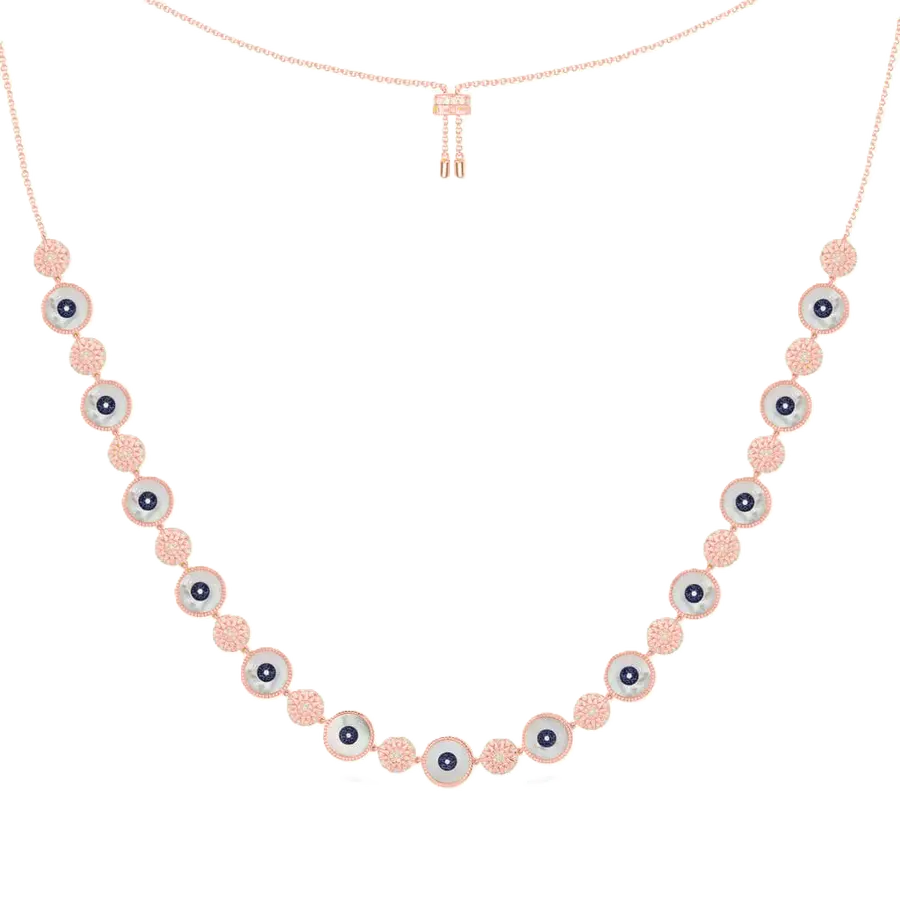 Crystal Signature Chain Necklace