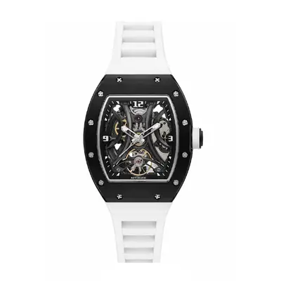 Skeleton Tonneau Automatic Watch