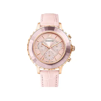 Crystal Sleek Statement Timepiece