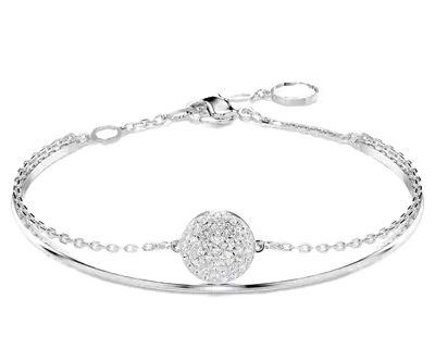 Crystal Minimal Bangle Bracelet
