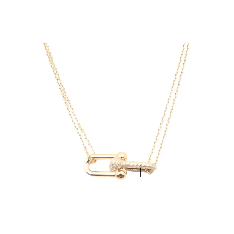 Tri Tone Opulent Statement Necklace