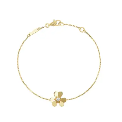 Golden Blossom Diamond Bracelet