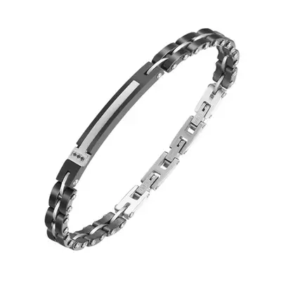 Black Silken Glow Bracelet