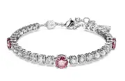 Crystal Minimal Chain Bracelet