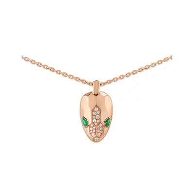Diamond Silken Heart Necklace