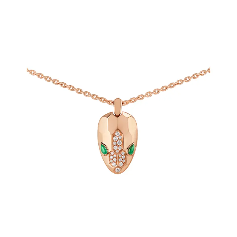 Diamond Silken Heart Necklace