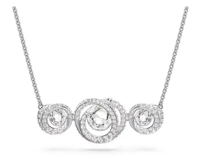 Crystal Silken Statement Necklace