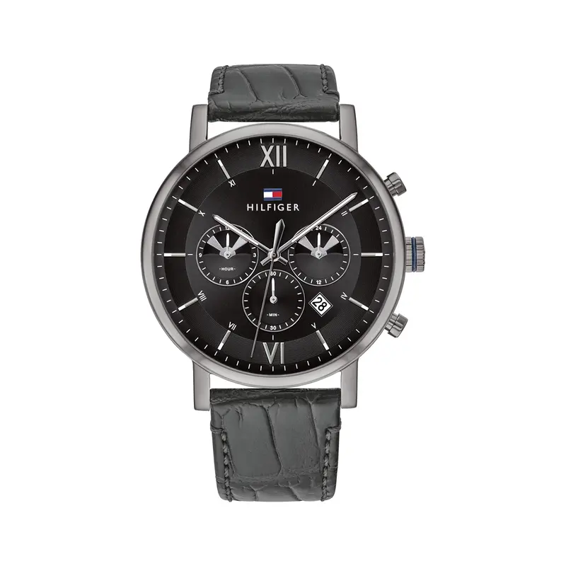 Polished Regal Statement Timepiece
