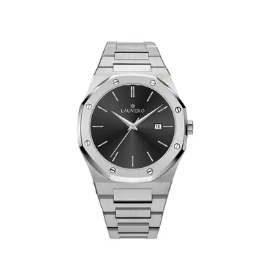Black Bold Statement Timepiece