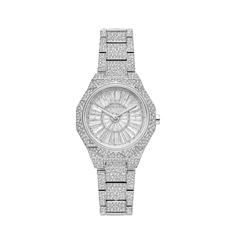 Crystal Pavé Statement Watch