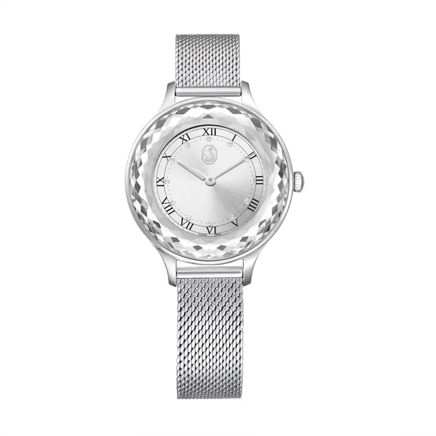 Luminous Polished Classic Timepiece 3914