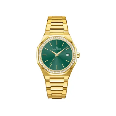 Diamond Glowing Polished Timepiece