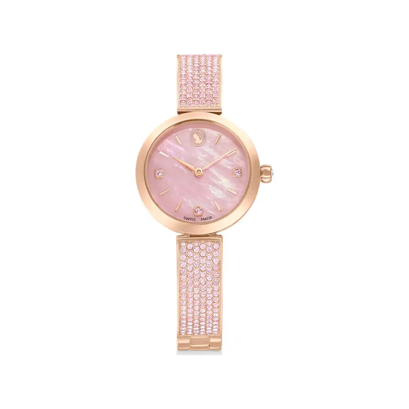 Crystal Polished Classic Timepiece