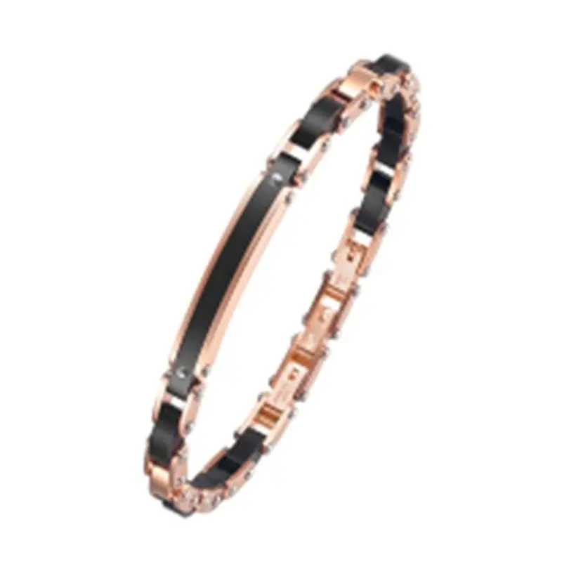 Black Modern Accent Bracelet