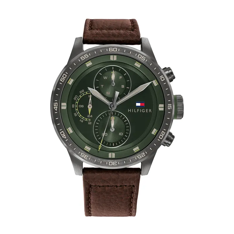Tri Tone Graceful Dress Timepiece