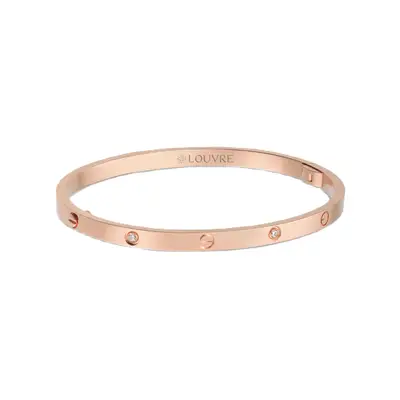 Silver Golden Cuff Bracelet