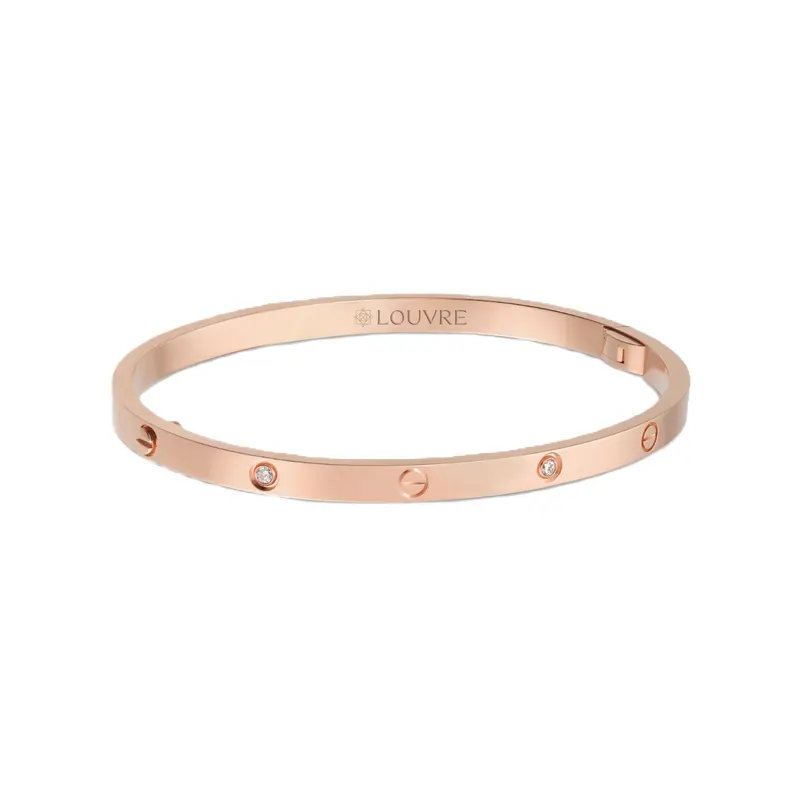 Silver Golden Cuff Bracelet