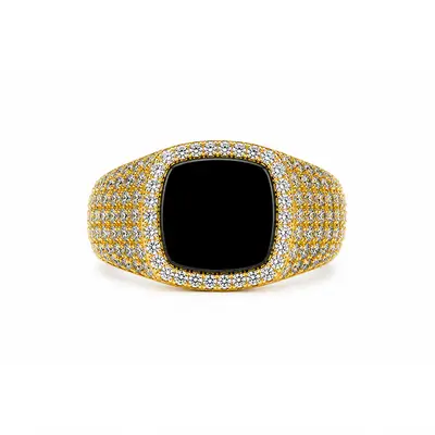 Glowing Velvet Charm Ring