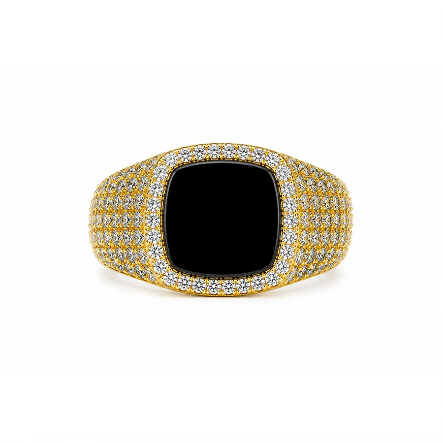 Glowing Velvet Charm Ring